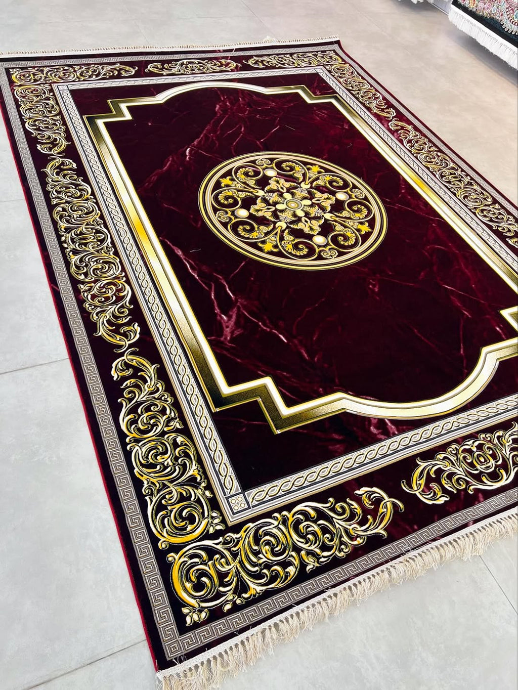 Royal Persian Carpet – Marble Texture Edition