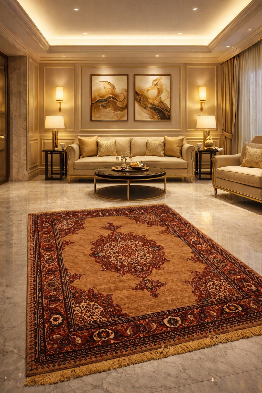 Persian Medallion Rug