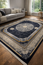 Shahenshah™ Dark Persian Inspired Carpet