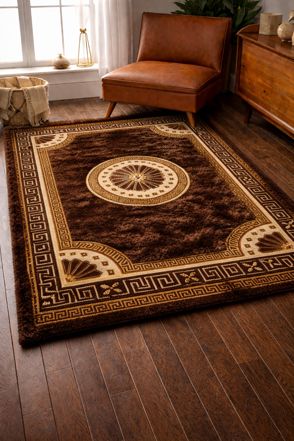 Royal Persian Carpet – Heritage Brown Edition
