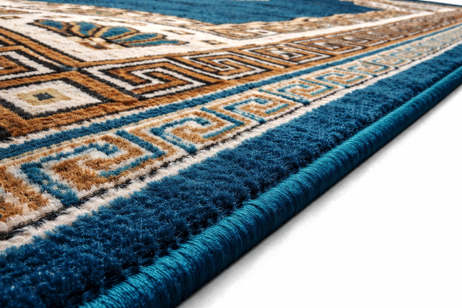 Persian Medallion Carpet – Ocean Blue
