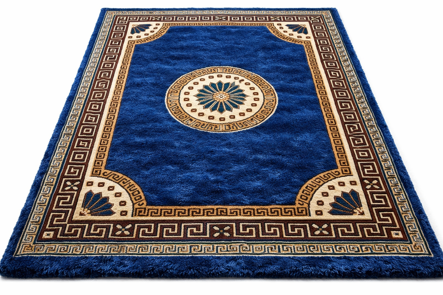 Persian Medallion Carpet – Ocean Blue