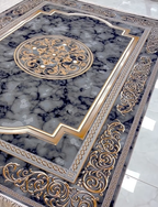 Royal Persian Carpet – Marble Texture Edition