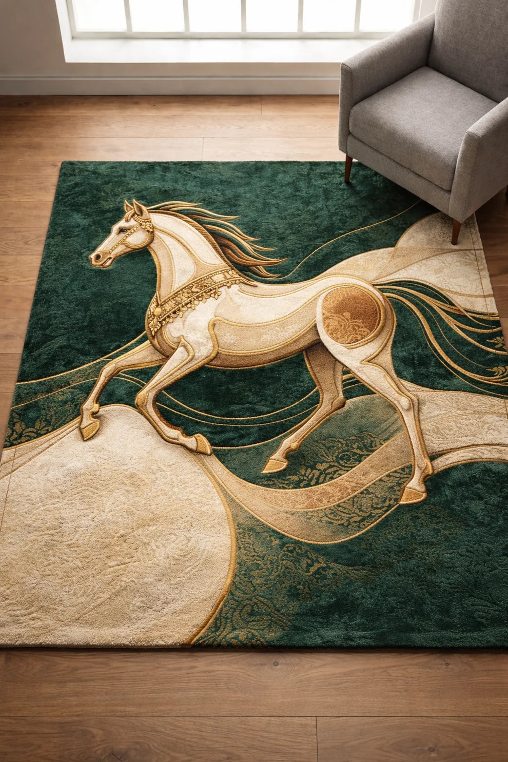 Stallion Hand Tufted Carpet