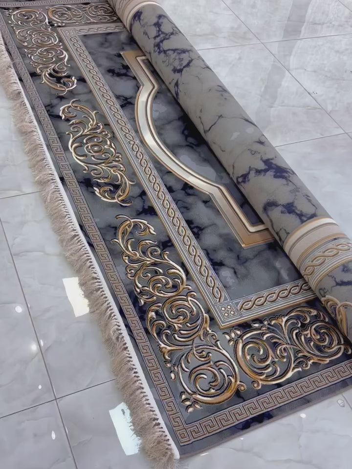 Royal Persian Carpet – Marble Texture Edition